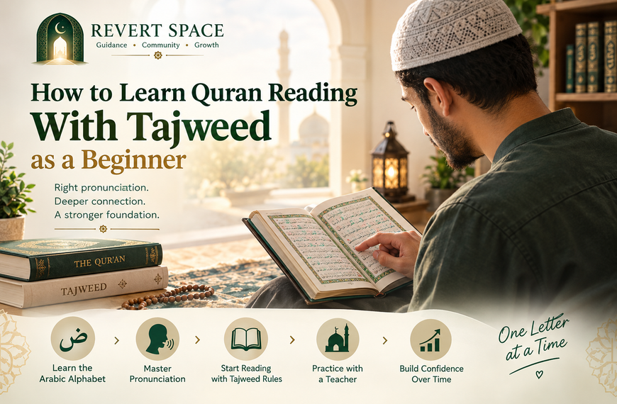 How to Learn Quran Reading With Tajweed as a Beginner